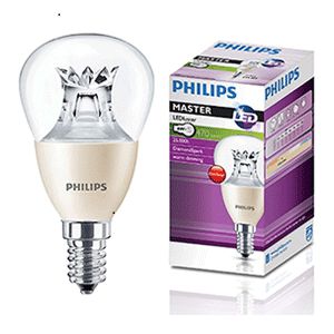 Bóng đèn MAS LED lustre DT 4-25W E14/E27 P48 CL Philips